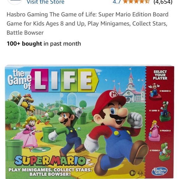 Hasbro Other - New Hasbro Super Mario Edition Board Game - Green and Red